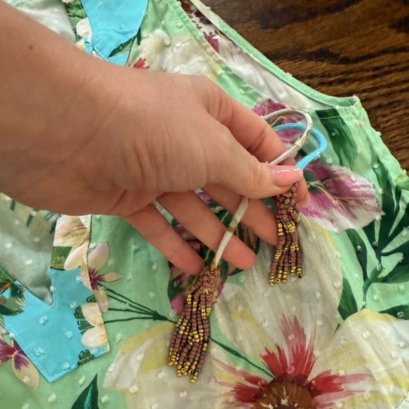 FARM RIO Floral Sleeveless mini dress size XS - Picture 4 of 4